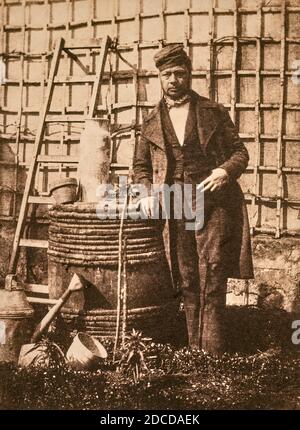 Hippolyte Bayard, Französischer Fotograf Stockfoto