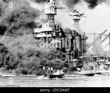 Angriff Auf Pearl Harbor, 1941 Stockfoto