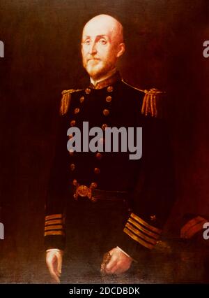 Alfred Thayer Mahan, USN Officer und Histrorian Stockfoto