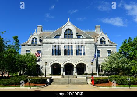 New Hampshire Legislative Office Building, Concord, New Hampshire, USA. Das Legislative Office Building, erbaut 1884 im viktorianischen Stil, war früher Stockfoto