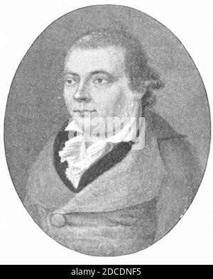 Karl Philipp Conz. Stockfoto