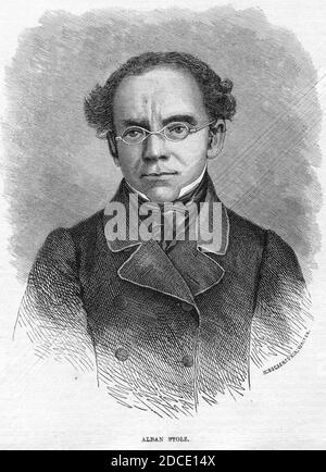 Kath. Illustratie 1869-1870 nr 28 S. 1 Alban Stolz. Stockfoto