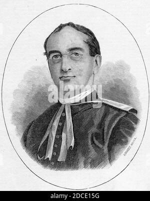 Kath. Illustratie 1869-1870 nr 35 S.280 de kardinaal Borromeo. Stockfoto