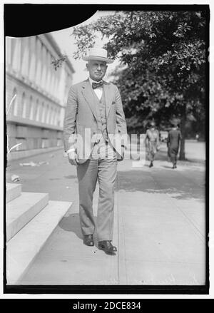 KENDRICK, JOHN BENJAMIN. Gouverneur von Wyoming, 1915-1917; SENATOR, 1917 - Stockfoto