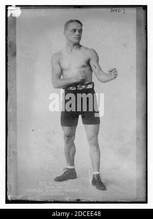 Kid Williams, Balto, Md. World's Bantamweight Champion 3-31-14 Stockfoto