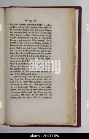 Kinder und Hausmärchen (Grimm) 1812 I 377. Stockfoto