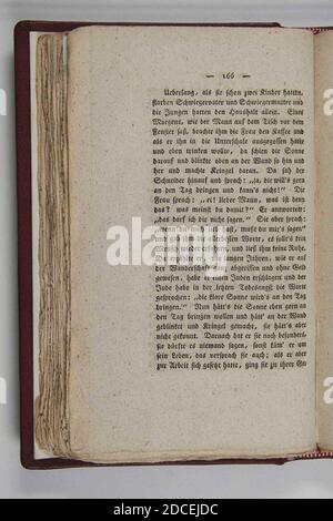 Kinder und Hausmärchen (Grimm) 1812 II 166. Stockfoto