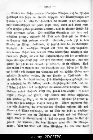 Kinder und Hausmärchen (Grimm) 1850 I A 034. Stockfoto