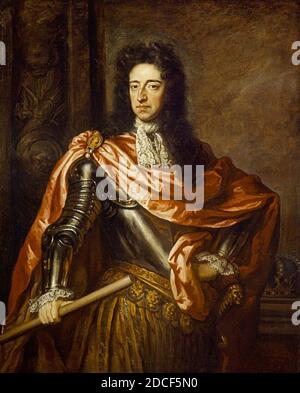König Wilhelm III. Von England (1650-1702) von Kneller. Stockfoto