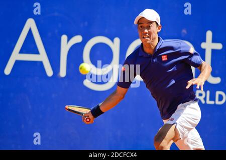 Kei Nishikori (Japan). Argentina Open 2017, Buenos Aires Stockfoto