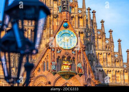 Frauenkirche, Nürnberg, Bayern, Deutschland, Europa Stockfoto