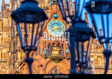 Frauenkirche, Nürnberg, Bayern, Deutschland, Europa Stockfoto