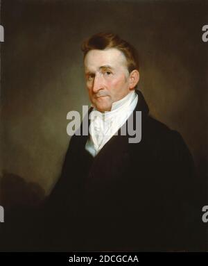 Samuel F. B. Morse, (Künstler), Amerikaner, 1791 - 1872, Eliphalet Terry, c. 1824, Öl auf Leinwand, insgesamt: 75.7 x 63.2 cm (29 13/16 x 24 7/8 Zoll), gerahmt: 104.1 x 88.9 x 7.9 cm (41 x 35 x 3 1/8 Zoll Stockfoto