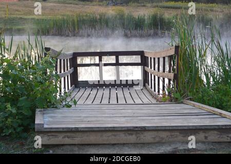 Deer Creek Ohio Camping Stockfoto