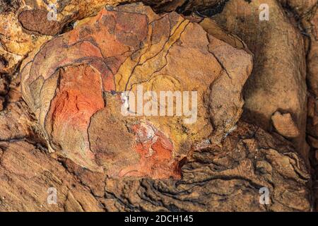 Der Capitol Reef National Park befindet sich in der Mitte des 100 Meilen langen Waterpocket Fold, der zu einer der schönsten Landschaften der USA erodiert wurde. Stockfoto