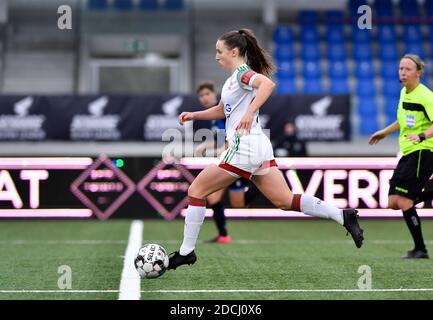 Knokke, Belgien. November 2020. OHL Marie Detruyer während eines weiblichen Fußballspiels zwischen Club Brugge Dames YLA und Oud Heverlee Leuven am 8. Spieltag der Saison 2020 - 2021 der belgischen Scooore Womens Super League, samstag, 21. November 2020 in Knokke, Belgien. FOTO SPORTPIX.BE - David CATRY David Catry - Sportpix.be - SPP Quelle: SPP Sport Press Foto. /Alamy Live Nachrichten Stockfoto