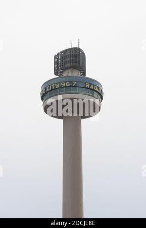 Liverpool City Radio Tower, St. John's Beacon, Radio City 96.7, liverpool Stockfoto