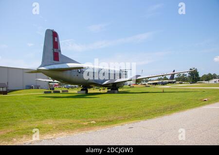 Militärjets im Museum of Aviation Warner Robins Air Force Base Macon Georgia Stockfoto