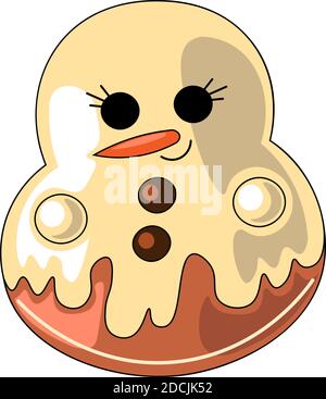 Es kann für Ikonen, Web, Postkarten, Dekor, Pacaging, Drucke für Dinge, Abdeckungen für Notizbücher, Dekoration von Schachteln für Spielzeug, Aufkleber, Rucksack, i verwendet werden Stock Vektor