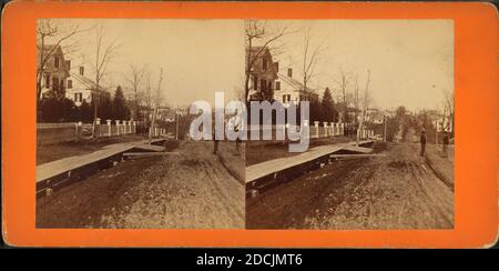 High Street, Camden, Maine., Standbild, Stereographen, 1850 - 1930 Stockfoto