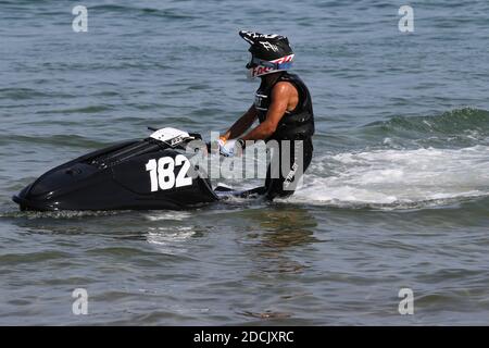 2020 R1 - Championnat de France Vitesse - Cavalaire-sur-Mer, Frankreich - CAVALEAU JET 2020 -19. September 2020 -Jet Pilote, 182 Stockfoto