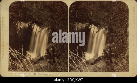 Little Minne Ha Ha fällt., Standbild, Stereographen, 1850 - 1930, Thurlow, J. (1831-1878 Stockfoto