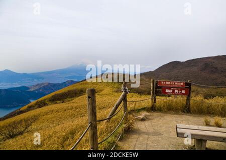 Mt. Komagatake Seilbahn in Hakone, Präfektur Kanagawa, Japan. Stockfoto