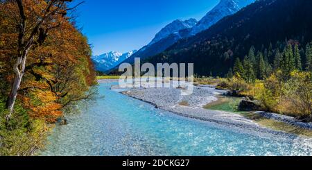 Rissbach, bei Hinterriss, Karwendelgebirge, Tirol, Österreich Stockfoto