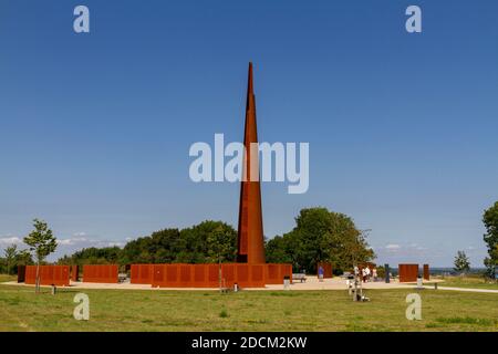 The Spire Memorial, International Bomber Command Center, Lincoln, Lincolnshire, Großbritannien. Stockfoto