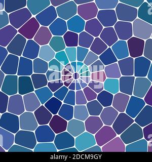 Abstrakter Hintergrund bestehend aus gelben, roten, grünen geometrischen Formen, Illustration. eps 10 Stockfoto