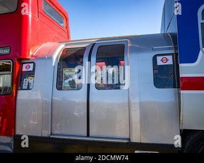 SUPERCAR U-Bahn Bus und Zug in einem Fahrzeug Stockfoto