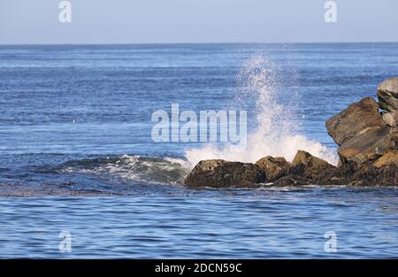 Moss Landing, Kalifornien Stockfoto