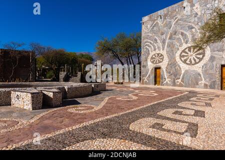 Museo de la Pachamama, Amaichá del Valle, Provinz Tucamán, Nordwest-Argentinien, Lateinamerika Stockfoto