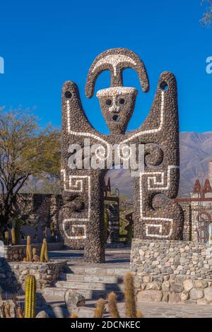 Museo de la Pachamama, Amaichá del Valle, Provinz Tucamán, Nordwest-Argentinien, Lateinamerika Stockfoto