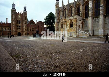 Außenansicht Des Berkshire England Eton College Stockfoto