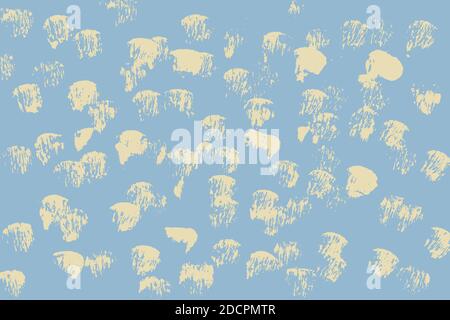 Muster mit Flecken und Flecken von Farbe oder Tinte. Stock Vektor