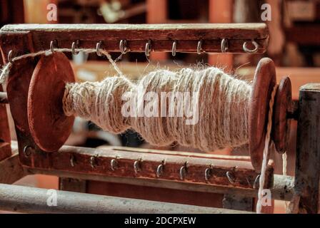 Tejidos artesanales atacameños del norte de Chile Stockfoto