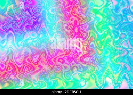 Eine abstrakte Wellig psychedelischen Hintergrundbild. Stockfoto