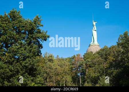 Denkmal von Herman dem Deutschen in Detmold, Deutschland Stockfoto