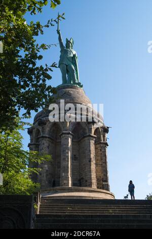 Denkmal von Herman dem Deutschen in Detmold, Deutschland Stockfoto