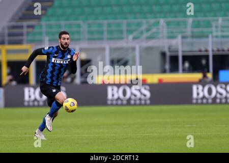 Roberto Gagliardini vom FC Internazionale in Aktion während der Serie EIN Spiel zwischen FC Internazionale und FC Turin. FC Internazionale gewinnt 4-2 gegen den FC Turin. Stockfoto