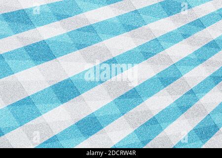 Japanische Neujahr blau silber Glitter Papier abstrakt oder natürliche Grunge Leinwand Textur Hintergrund, Linie Kunst Stockfoto