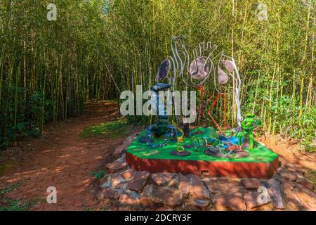 Museo Horacio Quiroga, Provinz Misiones, San Ignacio, Argentinien, Lateinamerika Stockfoto