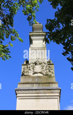 Nahaufnahme des Cenotaph in Southampton Stockfoto