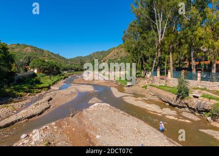 Dorf Yotala in der Nähe von Sucre, Cordillera Central, Departemento Chuquisaca, Bolivien, Lateinamerika Stockfoto