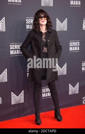 Isabelle Adjani nimmt an der Eröffnungsfeier des Series Mania 2018 Festivals in Lille, Frankreich, am 27. April 2018 Teil. Foto von Bakounine/ABACAPRESS.COM Stockfoto