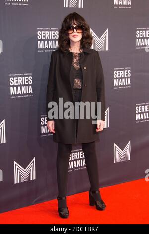 Isabelle Adjani nimmt an der Eröffnungsfeier des Series Mania 2018 Festivals in Lille, Frankreich, am 27. April 2018 Teil. Foto von Bakounine/ABACAPRESS.COM Stockfoto