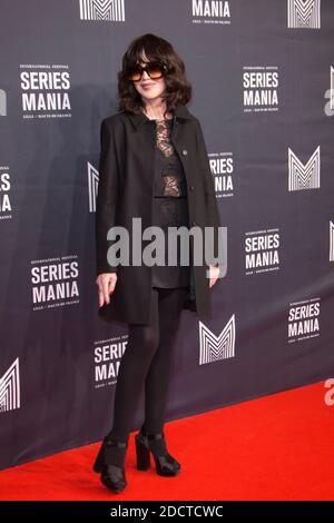 Isabelle Adjani nimmt an der Eröffnungsfeier des Series Mania 2018 Festivals in Lille, Frankreich, am 27. April 2018 Teil. Foto von Bakounine/ABACAPRESS.COM Stockfoto