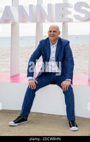 Jurypräsident Harlan Coben posiert beim offiziellen Wettbewerb Jury Photocall während des 1. Cannes International Series Festival am 7. April 2018 in Cannes, Frankreich. Foto von Marco Piovanotto/ABACAPRESS.COM Stockfoto