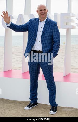 Jurypräsident Harlan Coben posiert beim offiziellen Wettbewerb Jury Photocall während des 1. Cannes International Series Festival am 7. April 2018 in Cannes, Frankreich. Foto von Marco Piovanotto/ABACAPRESS.COM Stockfoto